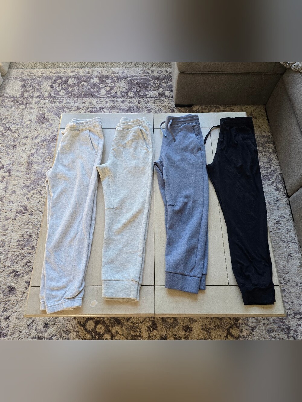 Abercrombie Kids Boys Sweatpants Joggers Size 9/10 – 4 Pair Bundle